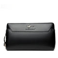 Pochette da uomo in pelle