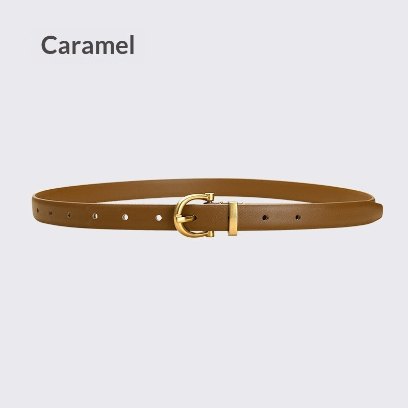 Cintura in pelle donna