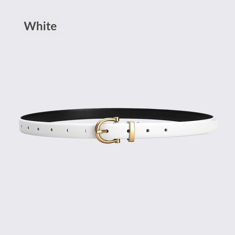Cintura in pelle donna