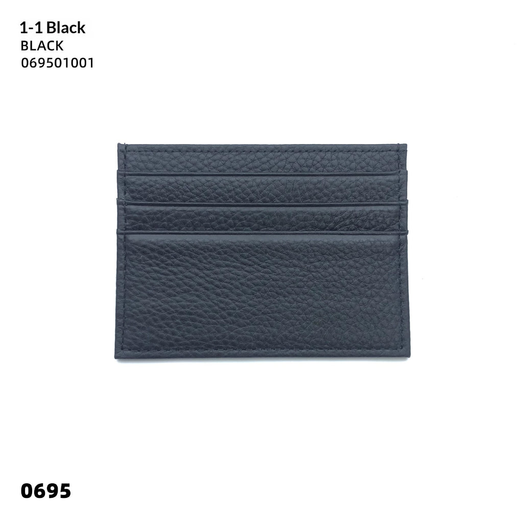Portacarte martellato unisex