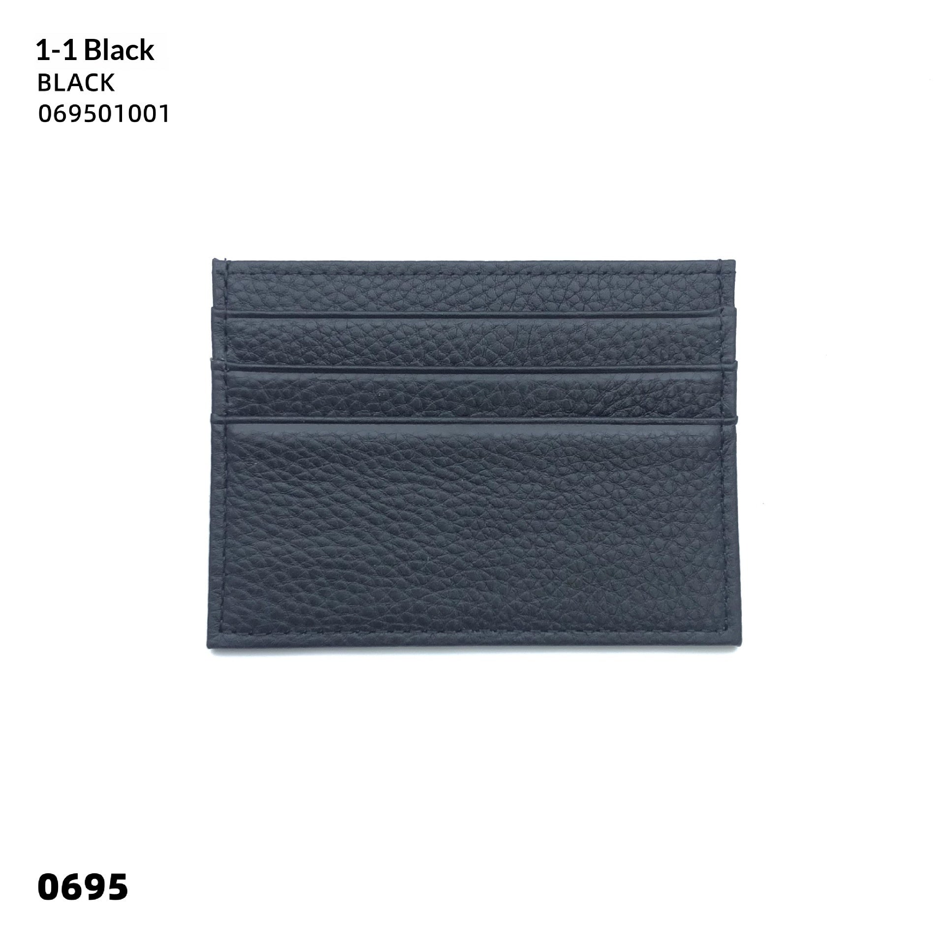 Portacarte martellato unisex