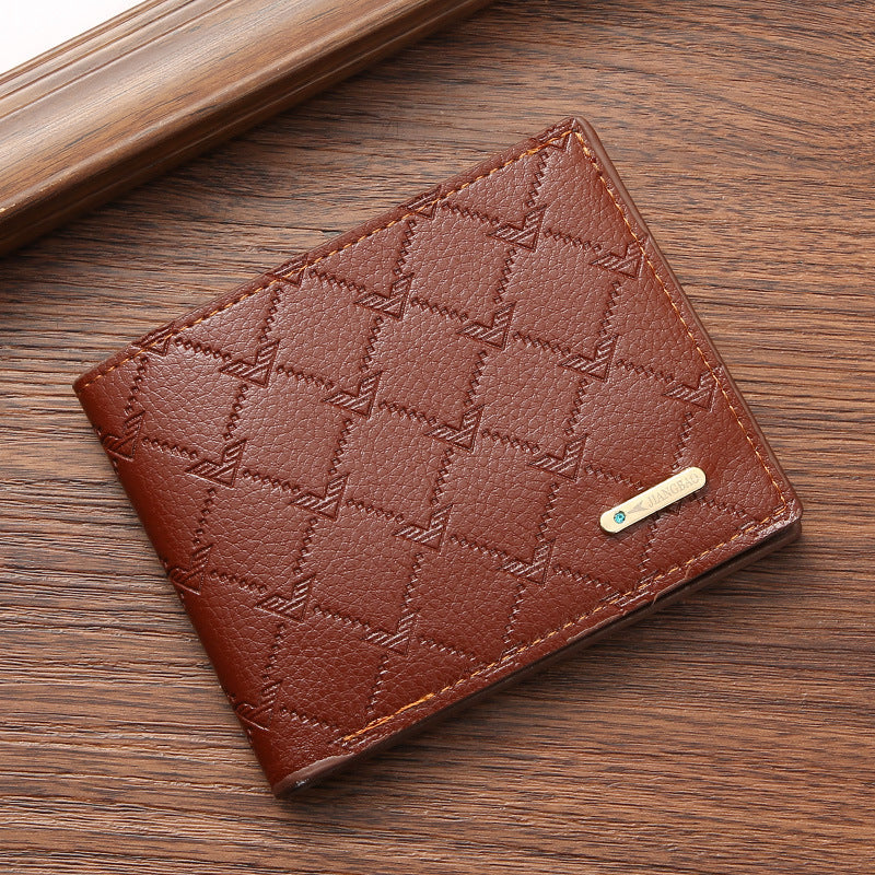 Portafoglio corto da uomo